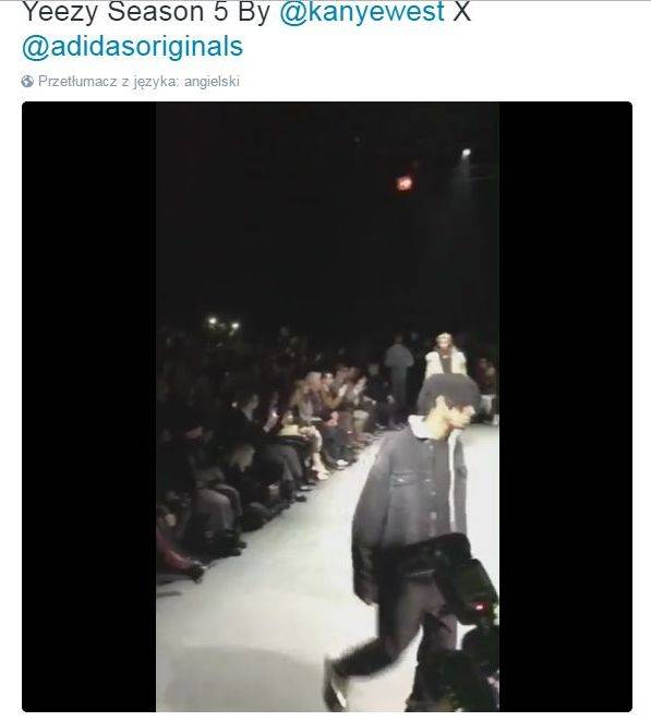 Kolejny SKANDAL na pokazie Kanye Westa!