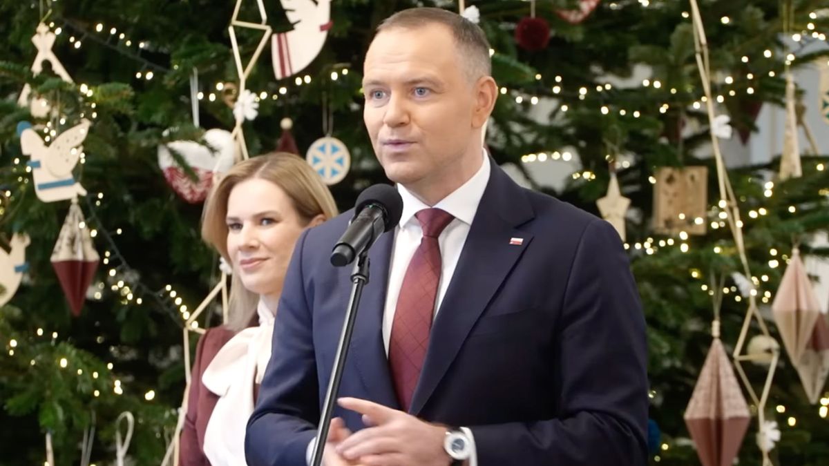 Karol i Marta Nawroccy, fot. YouTube @PrezydentRP