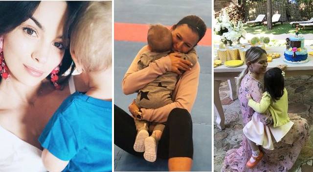 Gwiazdy show-biznesu jako mamy ze swoimi pociechami