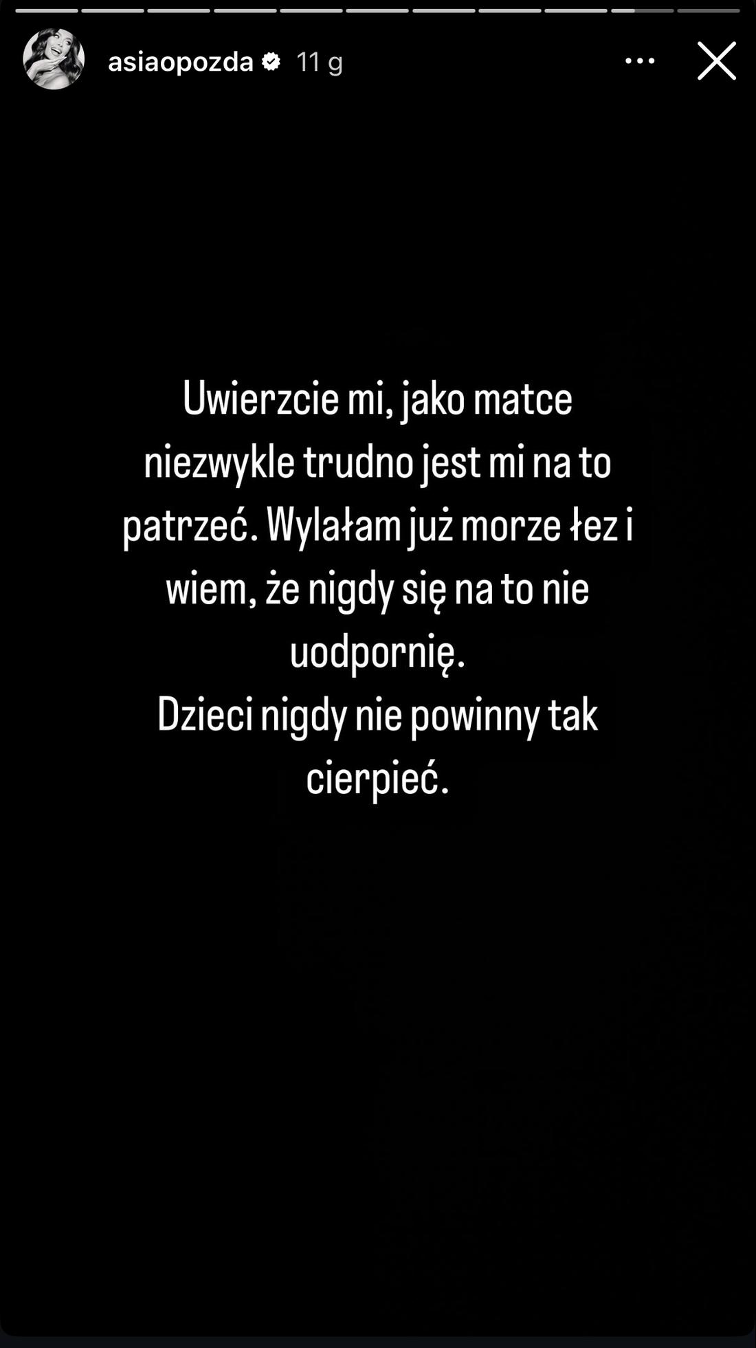 Joanna Opozda, fot. Instagram.