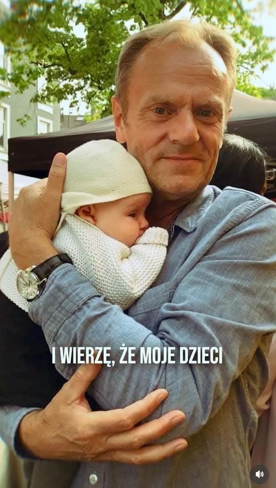 Donald Tusk obchodzi 69. urodziny, fot. Instagram