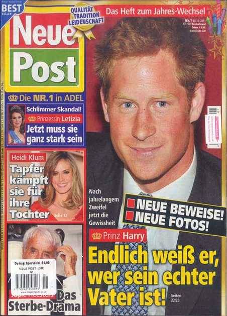 Książę Harry na okładkach