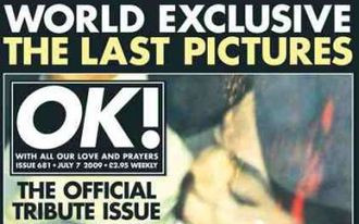 OK! opublikował zdjęcie martwego Jacksona