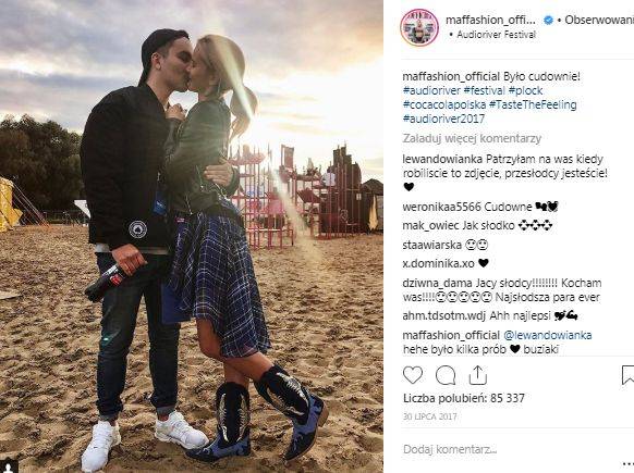 Maffashion z Czarkiem – słodka para!