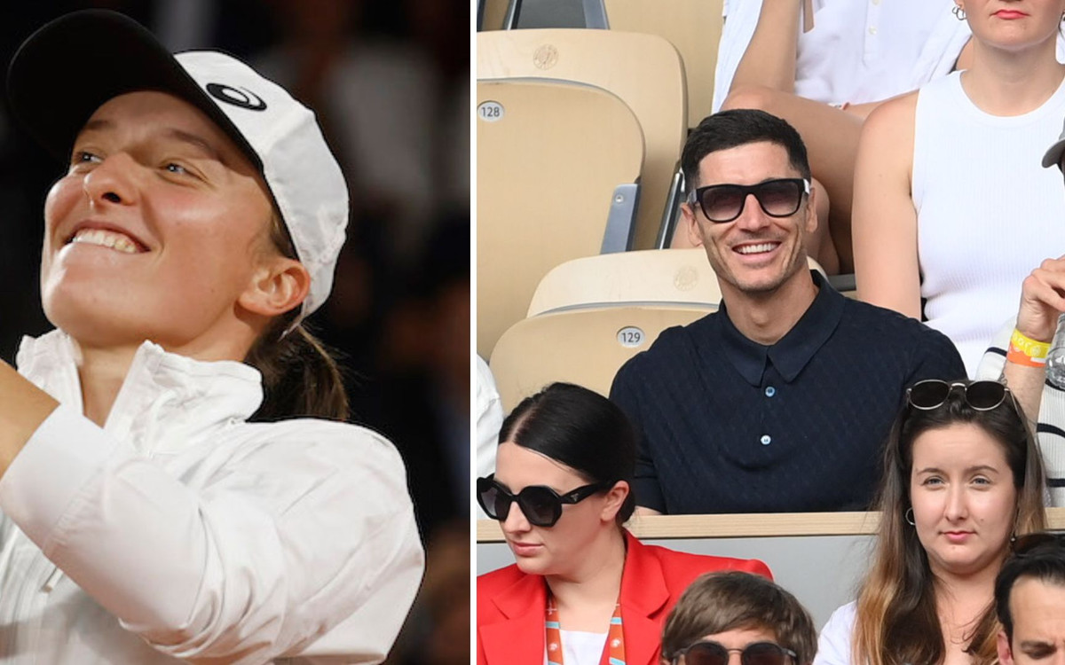 TO zdjęcie Igi Świątek stało się hitem internetu! Tak zareagowała, gdy zobaczyła Lewandowskiego na trybunach