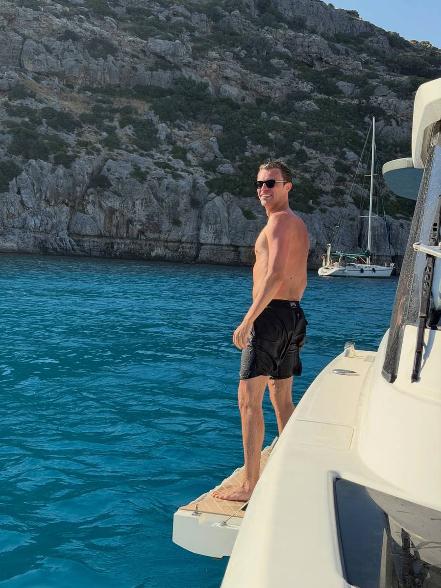 Sandra Kubicka i Adam Zaorski w Grecji, fot. Instagram
