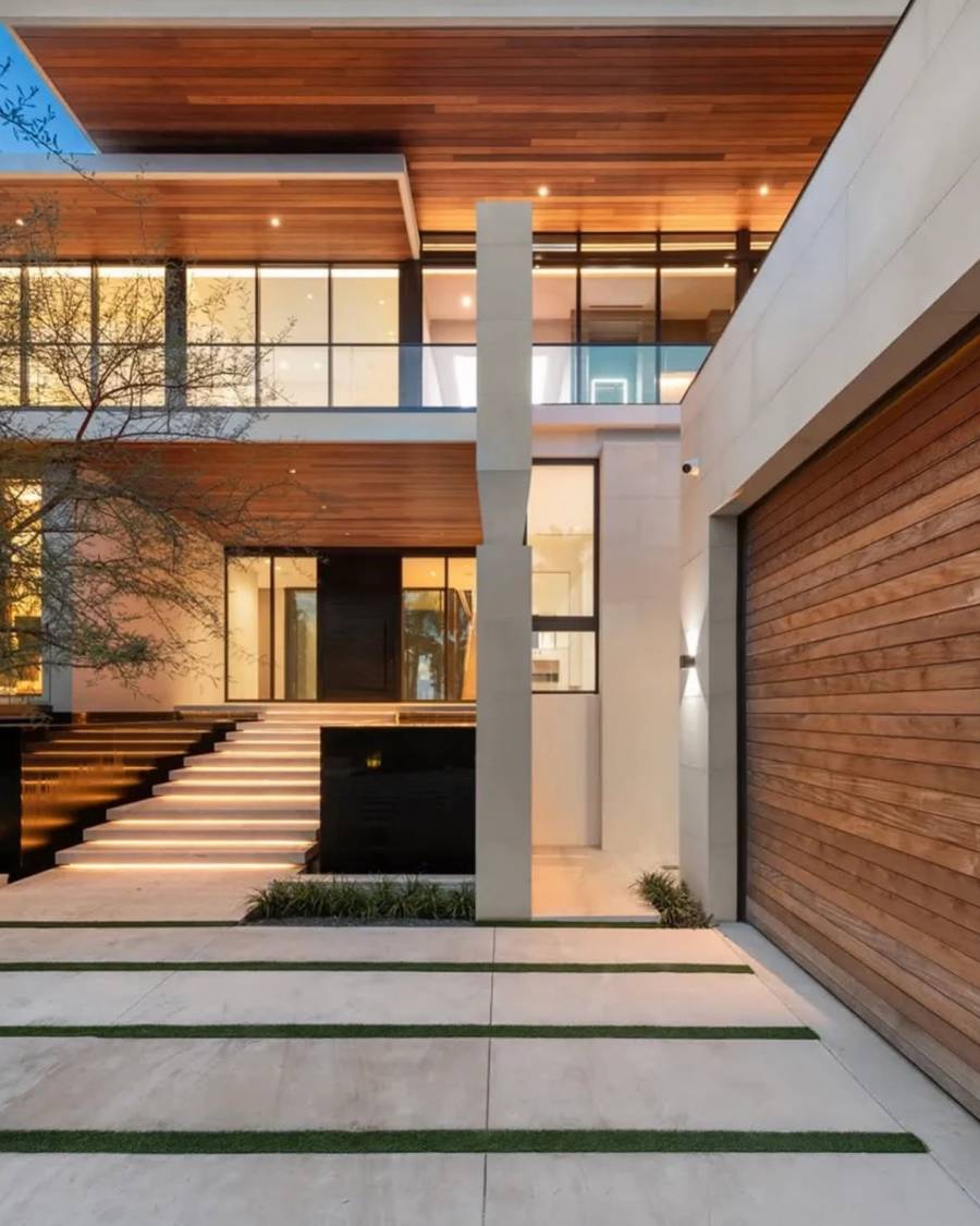 Nowa posiadłość Beckhamów, fot. Instagram