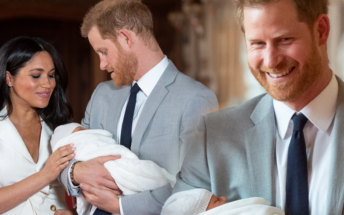 Książę Harry wyszeptał te słowa do księżnej Meghan, gdy pierwszy raz wyszli z synem