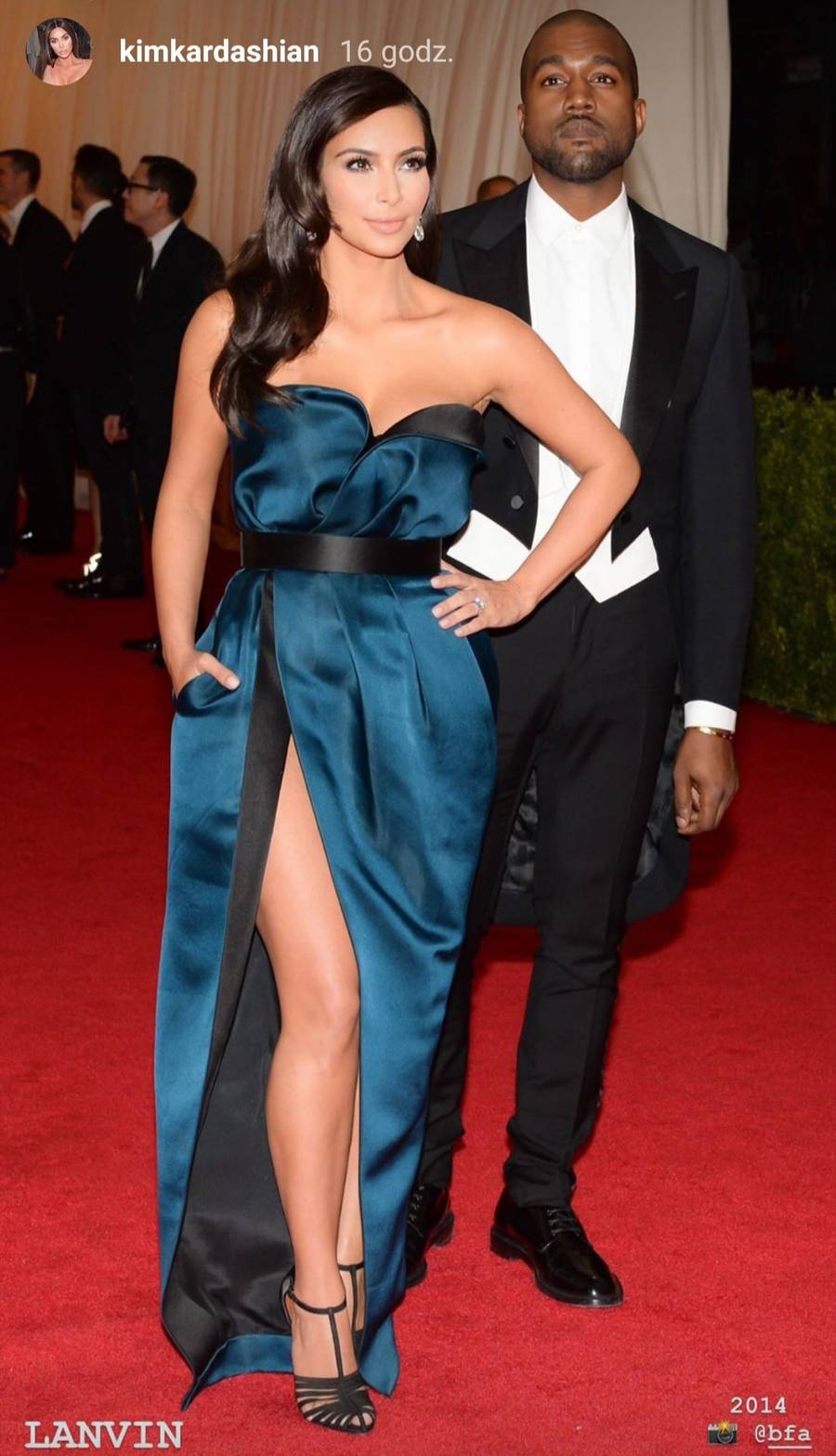 Kim Kardashian na Met Gali