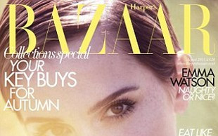 Emma Watson została brunetką w Harper’s Bazaar! (FOTO)