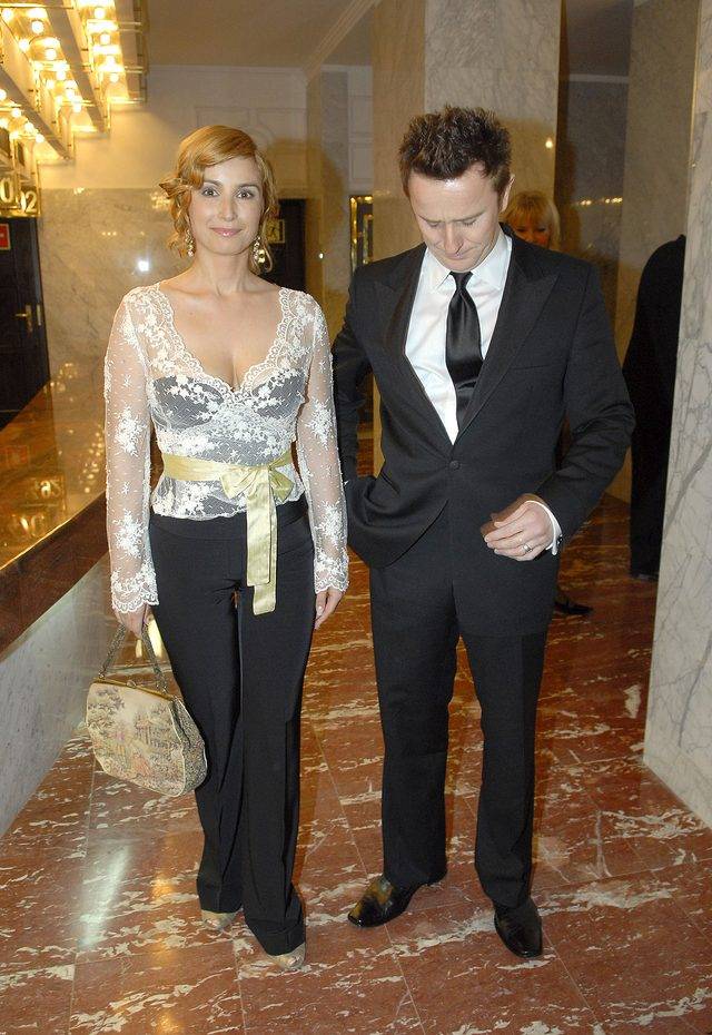 Joanna Brodzik i Paweł Wilczak na salonach