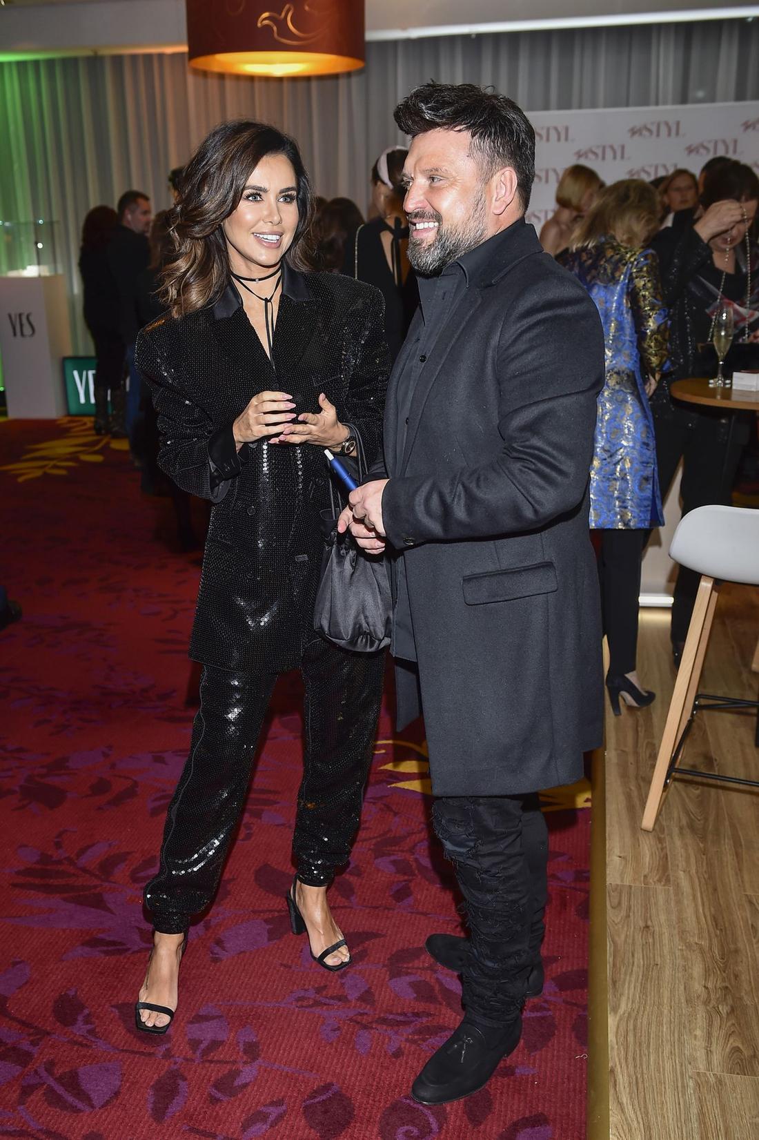 Natalia Siwiec z mężem na imprezie branżowej. 