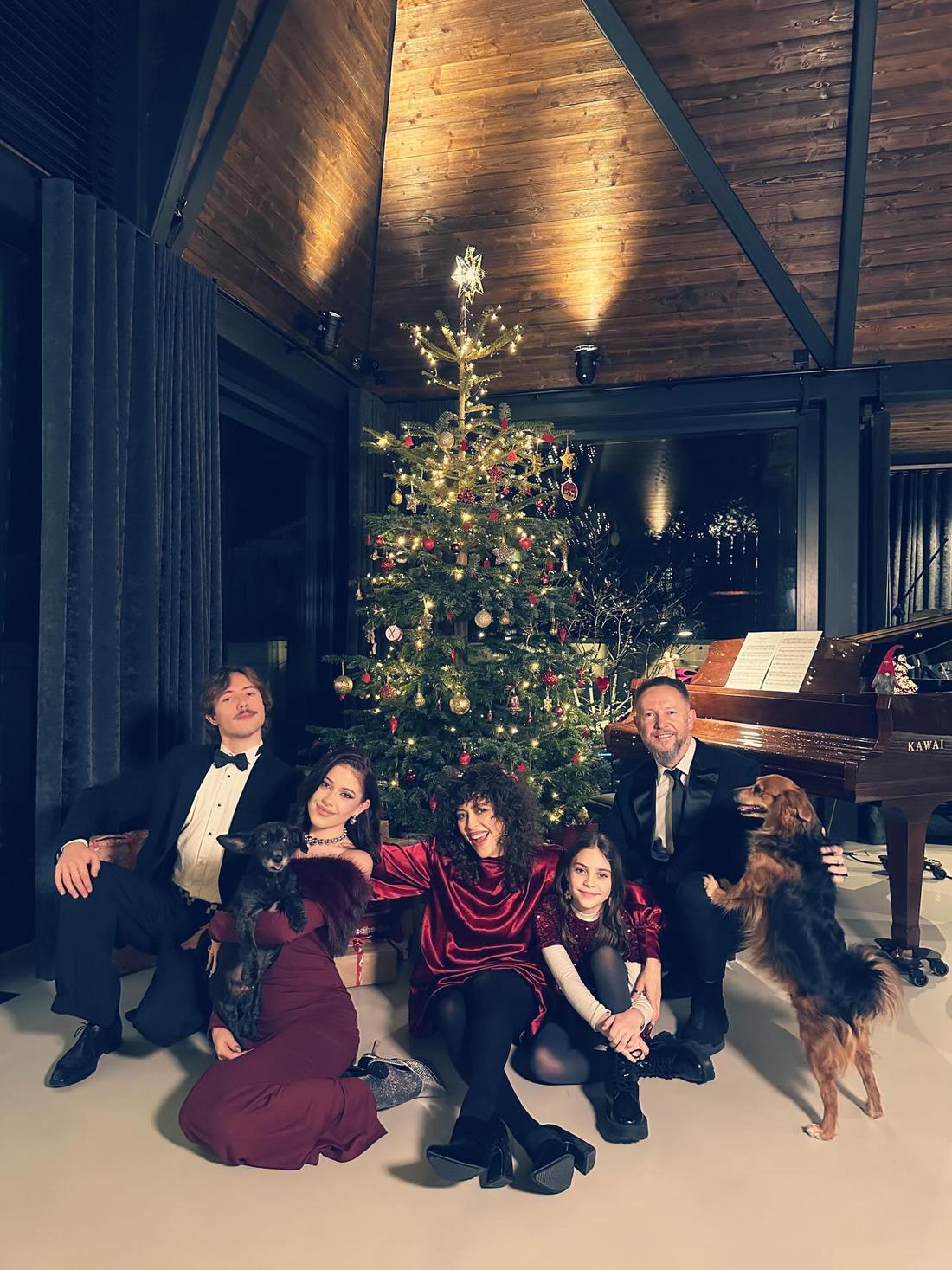 Świąteczna sesja zdjęciowa Natalii Kukulskiej, fot. Instagram