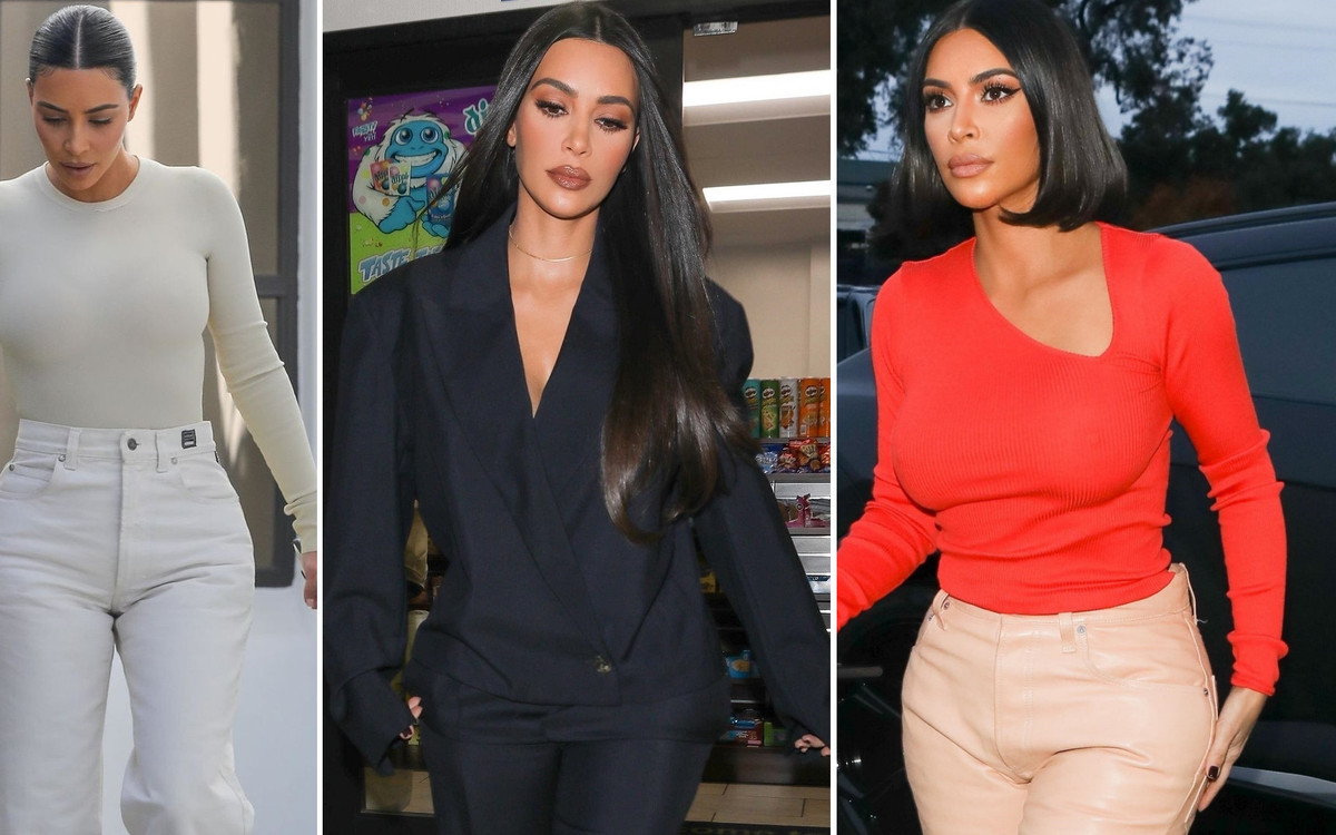 Cztery stylizacje Kim Kardashian – wybierz NAJŁADNIEJSZĄ