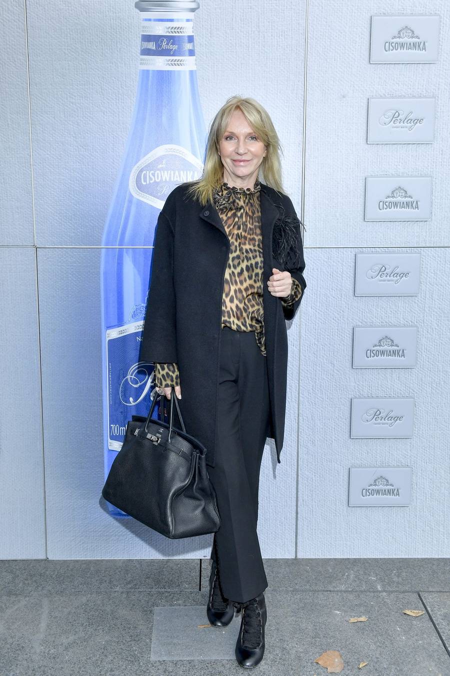 Mariola Bojarska-Ferenc w modnej panterce