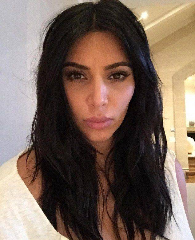 Ulubione fryzury Kim Kardashian