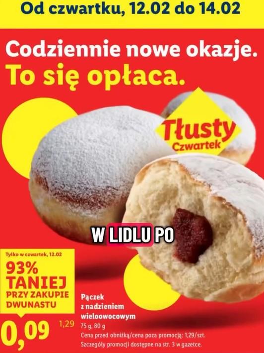 Pączki za 9 groszy, fot. Instagram