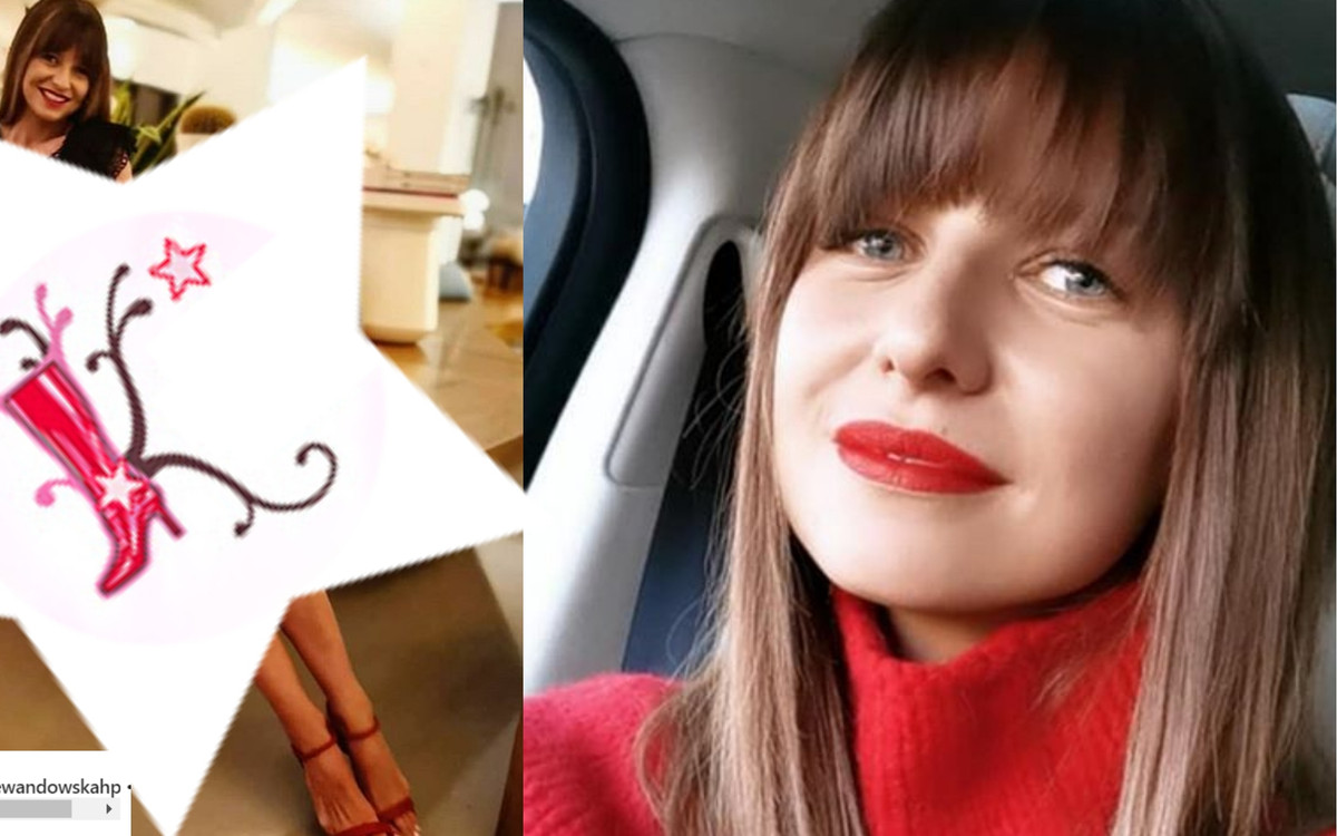 Anna Lewandowska w seksownej stylizacji zachwyca nogami do nieba