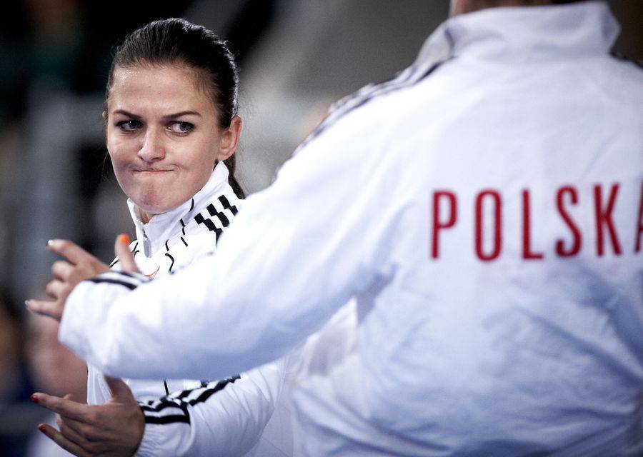 Anna Lewandowska w czasach, gdy była jeszcze Anną Stachurską