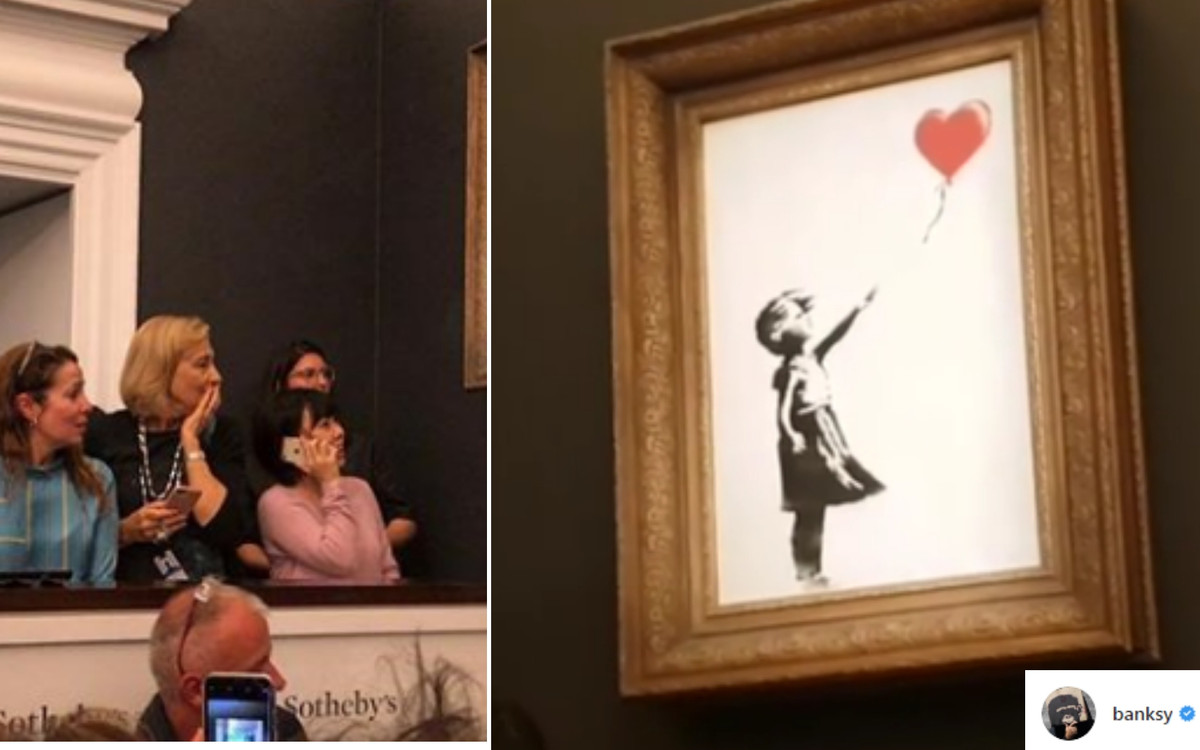 Artysta sprzedał obraz za 1 milion funtów! Później – zniszczył swoją PRACĘ