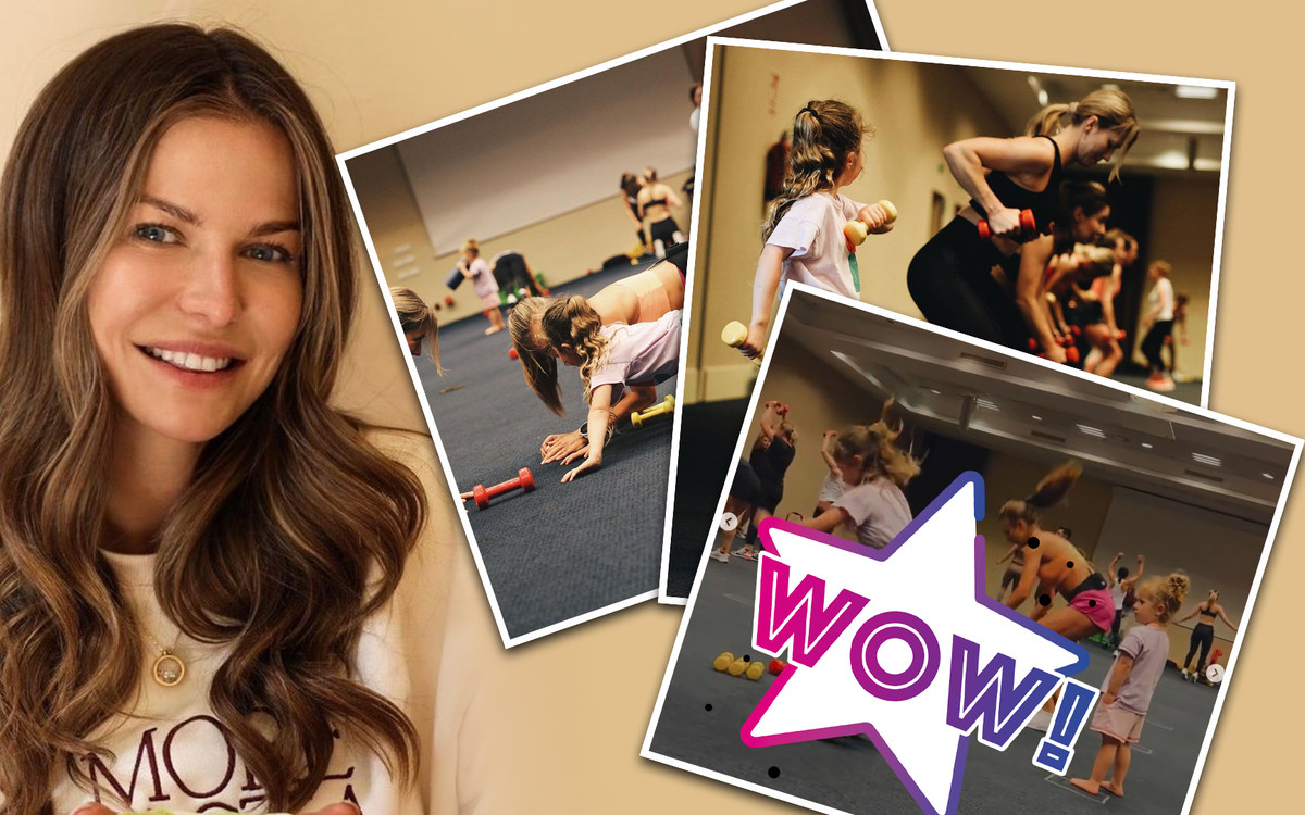 Klara i Laura dzielnie trenują na obozie Anny Lewandowskiej! (ZDJĘCIA)