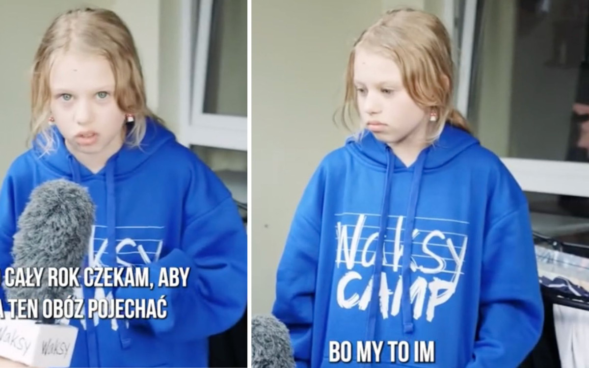 Ta kilkuletnia dziewczynka robi furorę na TikToku. Urodzona aktorka!