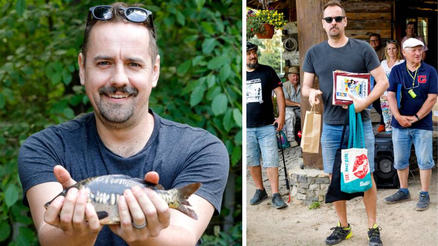 Rafał Brzozowski zaraz po Opolu pojechał łowić ryby. Towarzyszył mu Fabijański, Jacek Rozenek