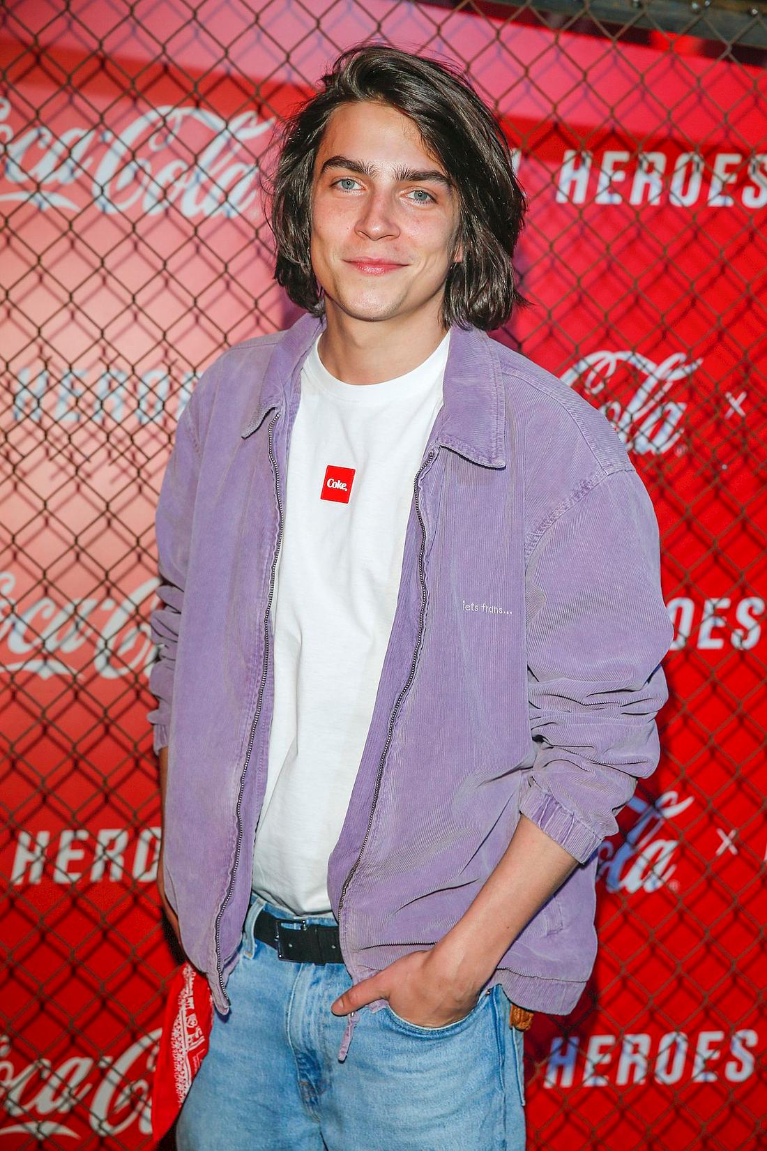 Nikodem Rozbicki na evencie Coca-Coli i Local Heroes