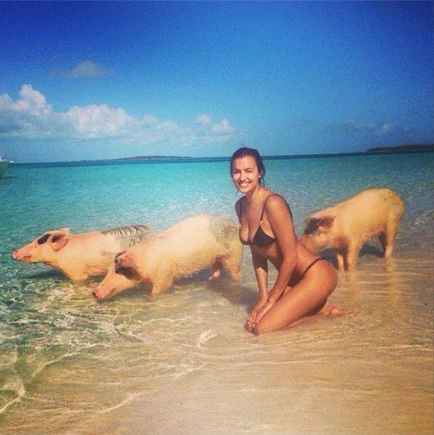 Irina Shayk, była dziewczyna Cristiano Ronaldo, na Instagramie