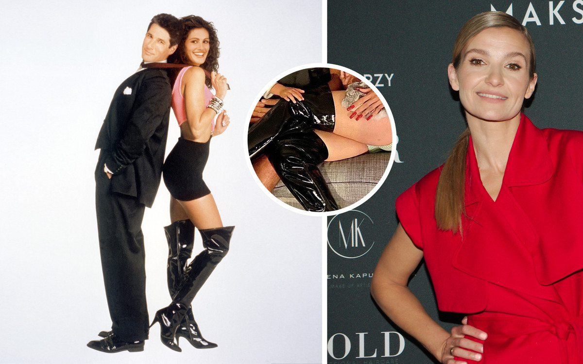 Joanna Koroniewska pokazała FIKUŚNY “strój” do pracy. Wygląda jak z filmu Pretty Woman!