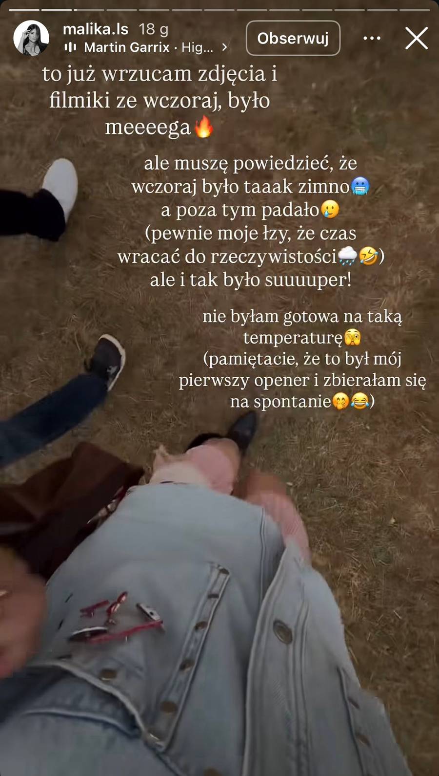 Malika z "Love is Blind" bawi się z Lewandowskimi i Szczęsnymi, fot. Instagram