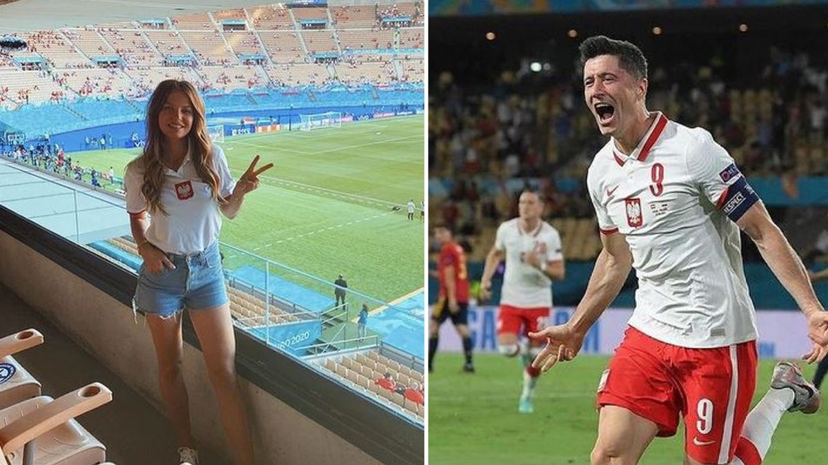 Szczęśliwa Anna Lewandowska po wczorajszym golu Lewego: "Anka, dawaj na następny mecz"