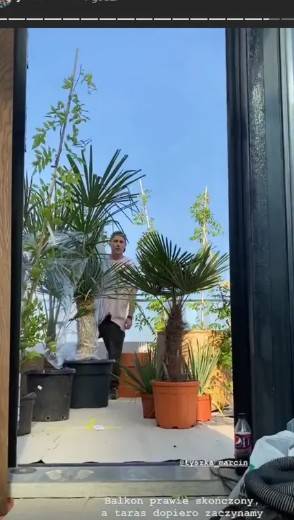 Tak w środku miasta wypoczywa Julia Wieniawa, fot. Instagram