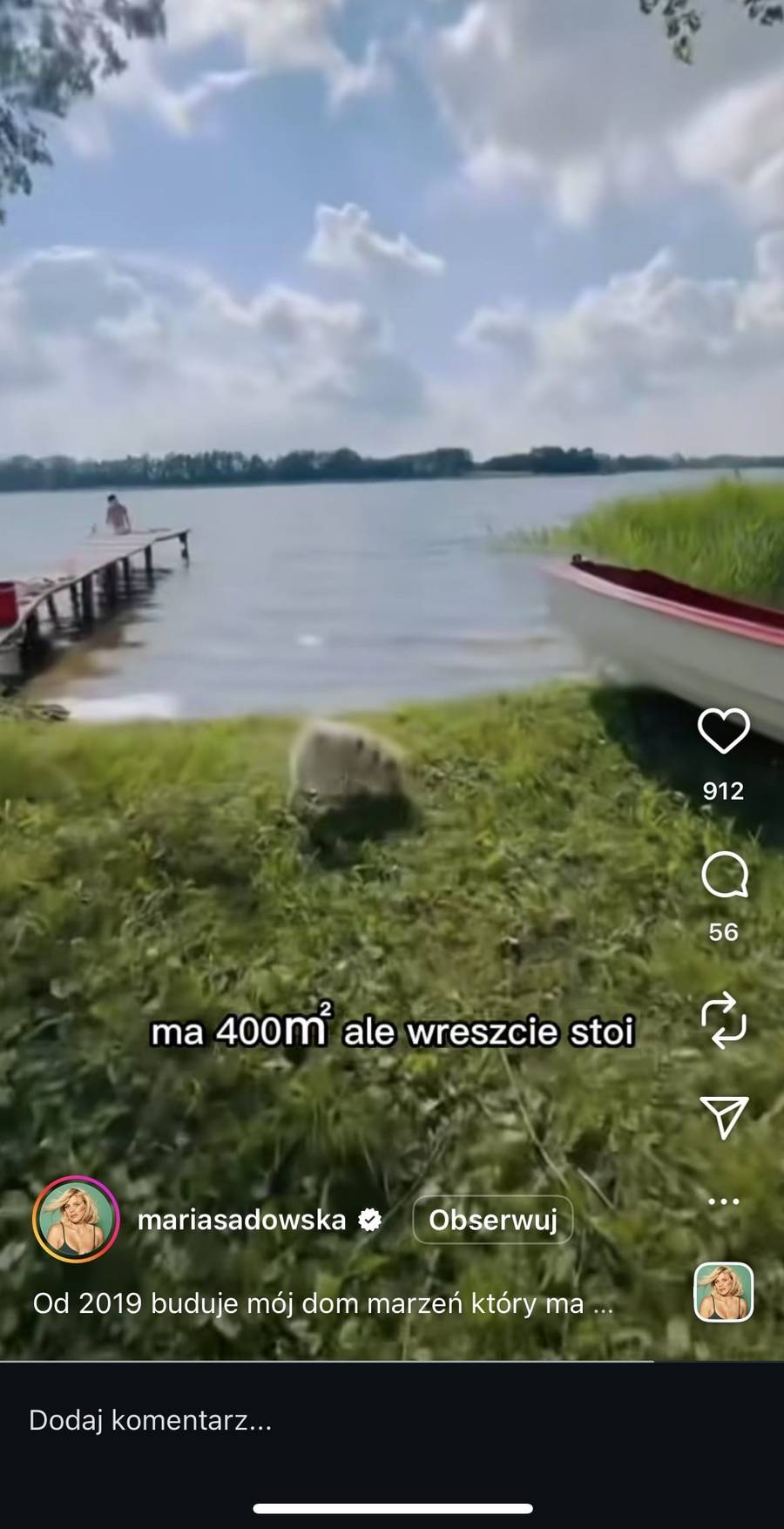 Maria Sadowska z dumą pokazała nową willę! Posiadłość w środku lasu ma ponad 400 m2 (FOTO)