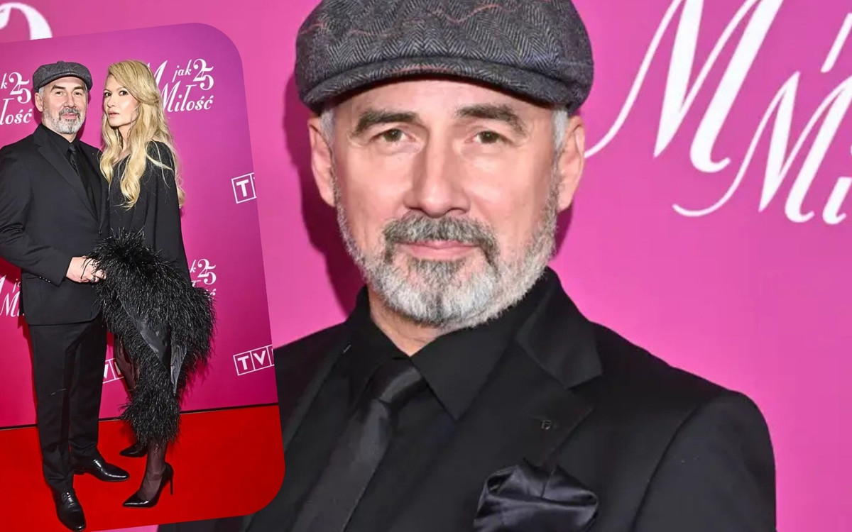 Całuśny Jacek Kopczyński na jubileuszu “M jak Miłość”. Nie odrywał ust od narzeczonej