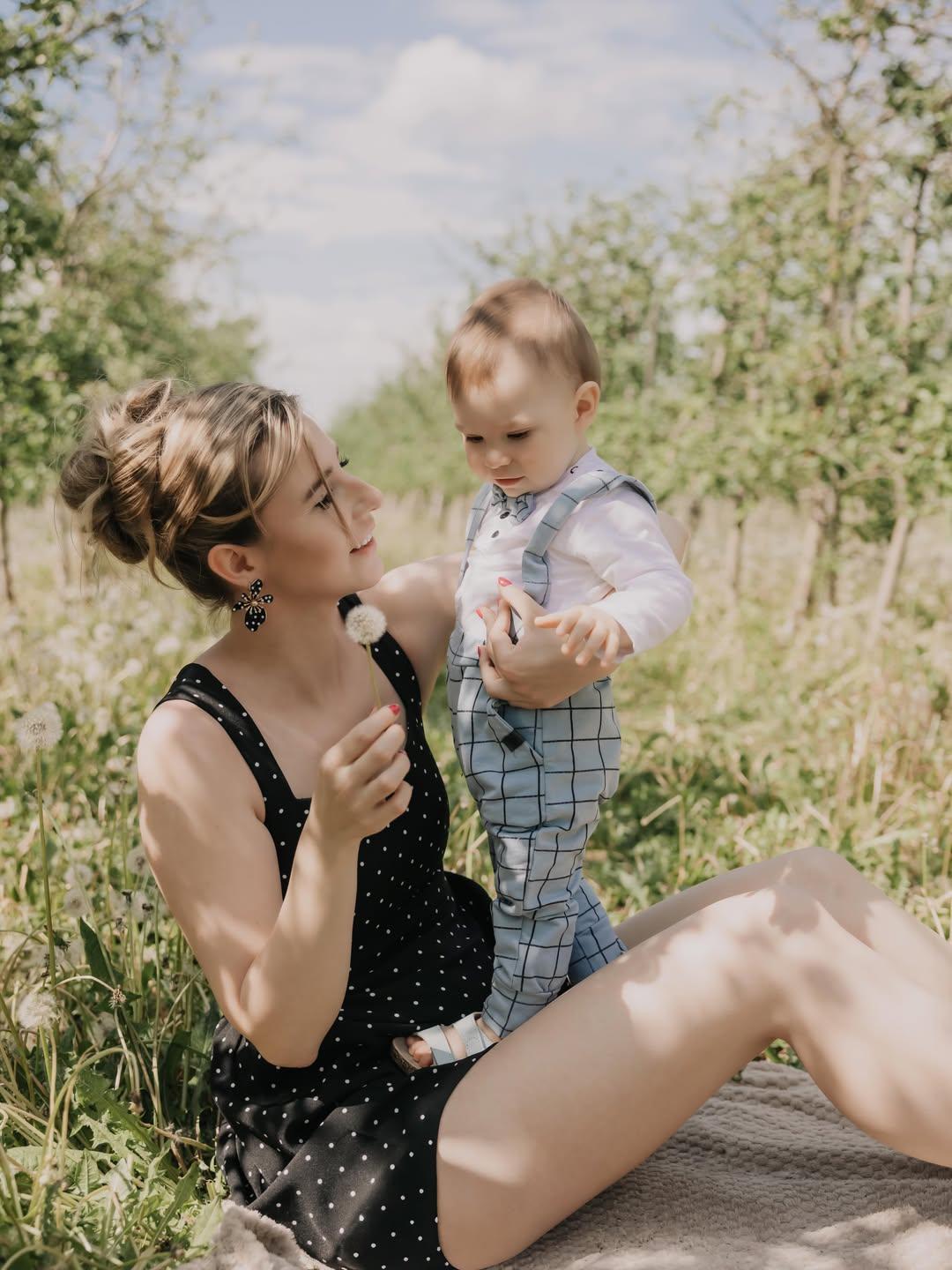 Faustyna Martyniuk z synkiem/fot. Instagram/faustynaaj
