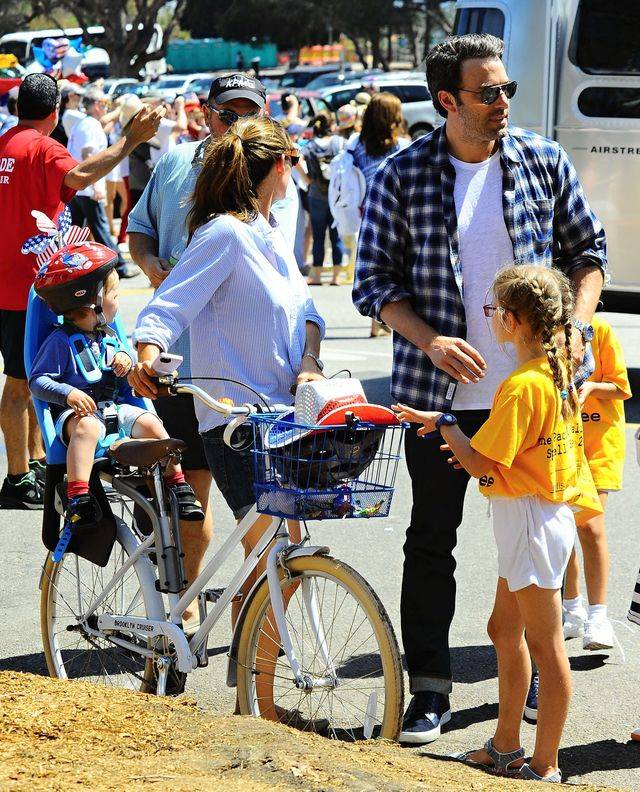 Ben Affleck i jego rodzinka