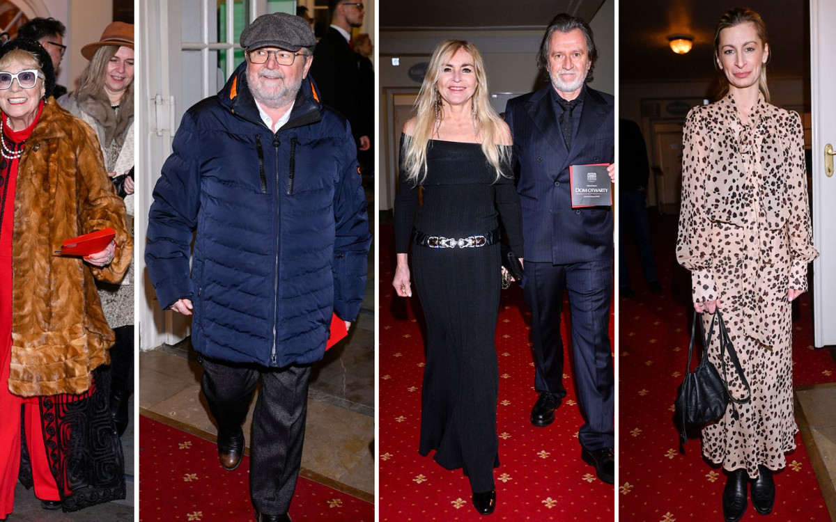 Gwiazdy na premierze spektaklu “Dom otwarty”! Edward Miszczak wspiera ukochaną Annę Cieślak (FOTO)