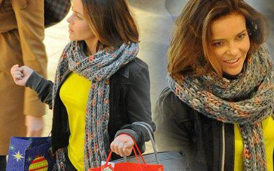 Edyta Herbuś obładowana prezentami (FOTO)