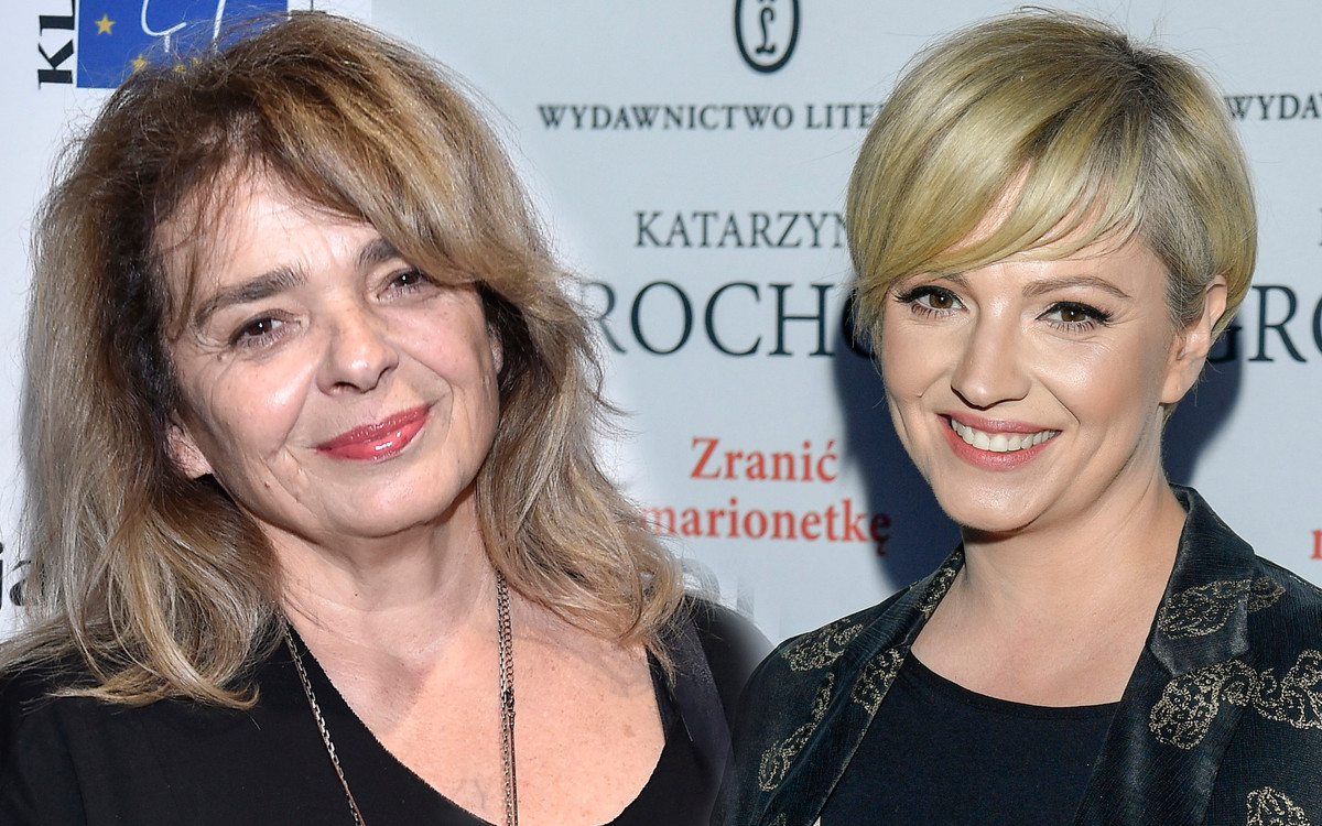 Dorota Szelągowska w TYCH włosach to kopia matki: “Katarzyna Grochola w wersji blond”
