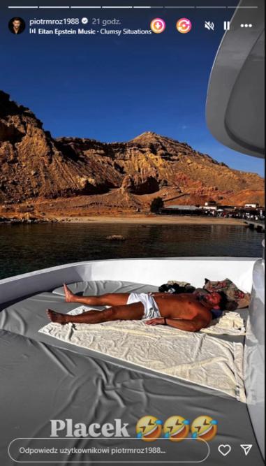 Piotr Mróz, fot. Instagram. 