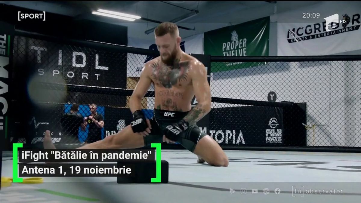 Conor McGregor poate veni la Bucureşti