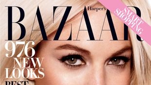 Lindsay Lohan na okładce marcowego Harper’s Bazaar
