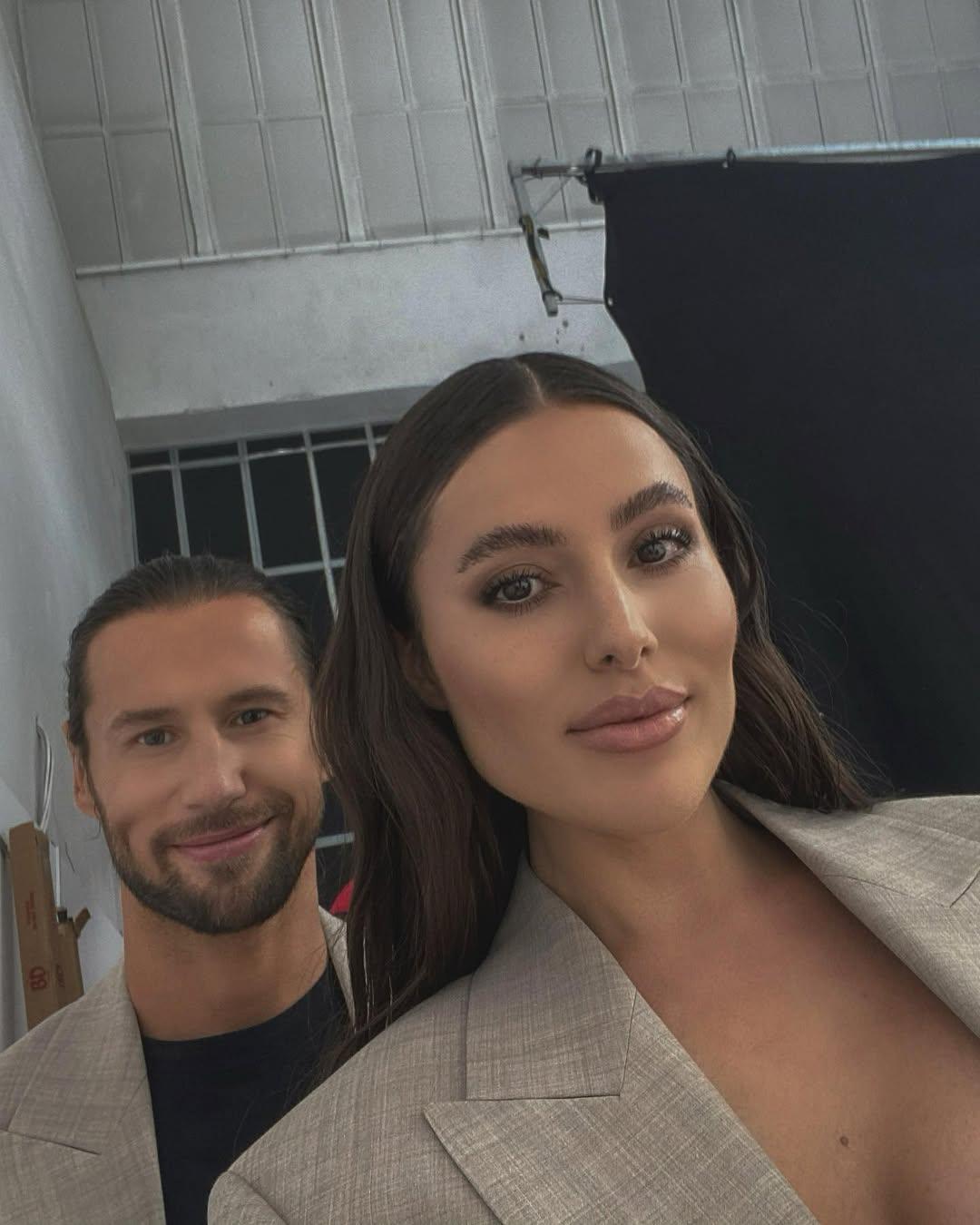 Celia Jaunat i Grzegorz Krychowiak, fot. Instagram
