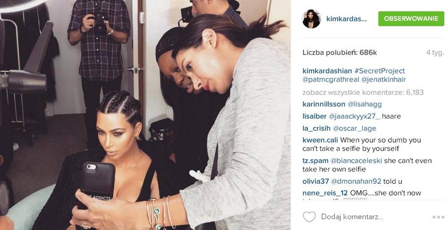 Kim Kardashian – ulubione fryzury celebrytki