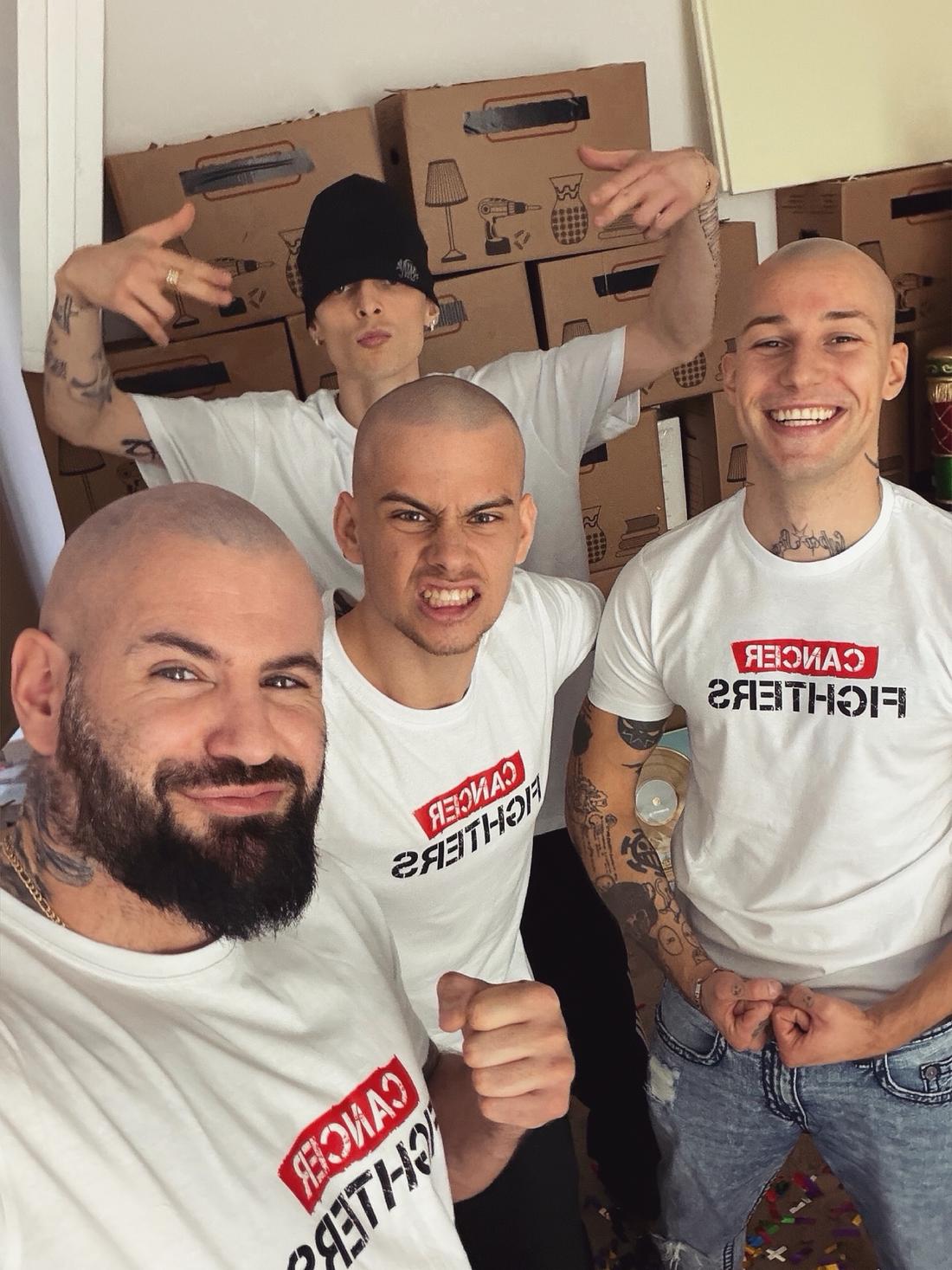 Gwiazdy golą się dla dzieciaków, fot. Instagram