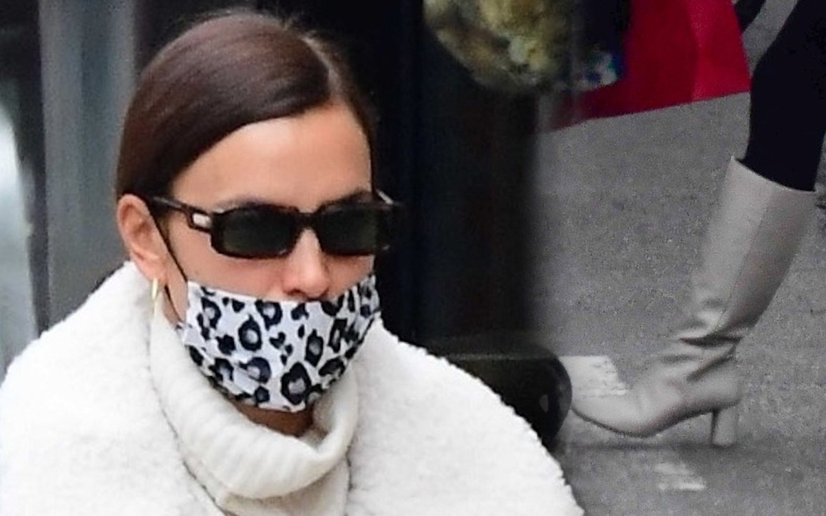 Irina Shayk o poranku spaceruje z córką. Ma na sobie najmodniejszą stylizację sezonu