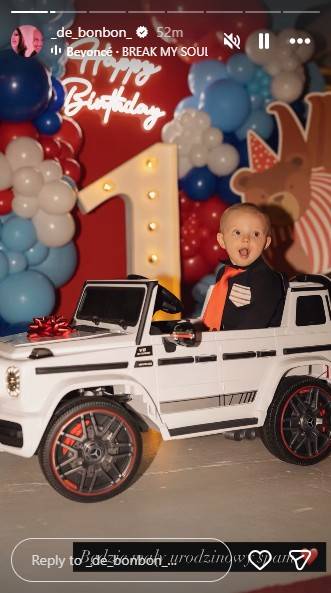 Dominika Serowska świętuje urodziny syna Romeo, fot. Instagram