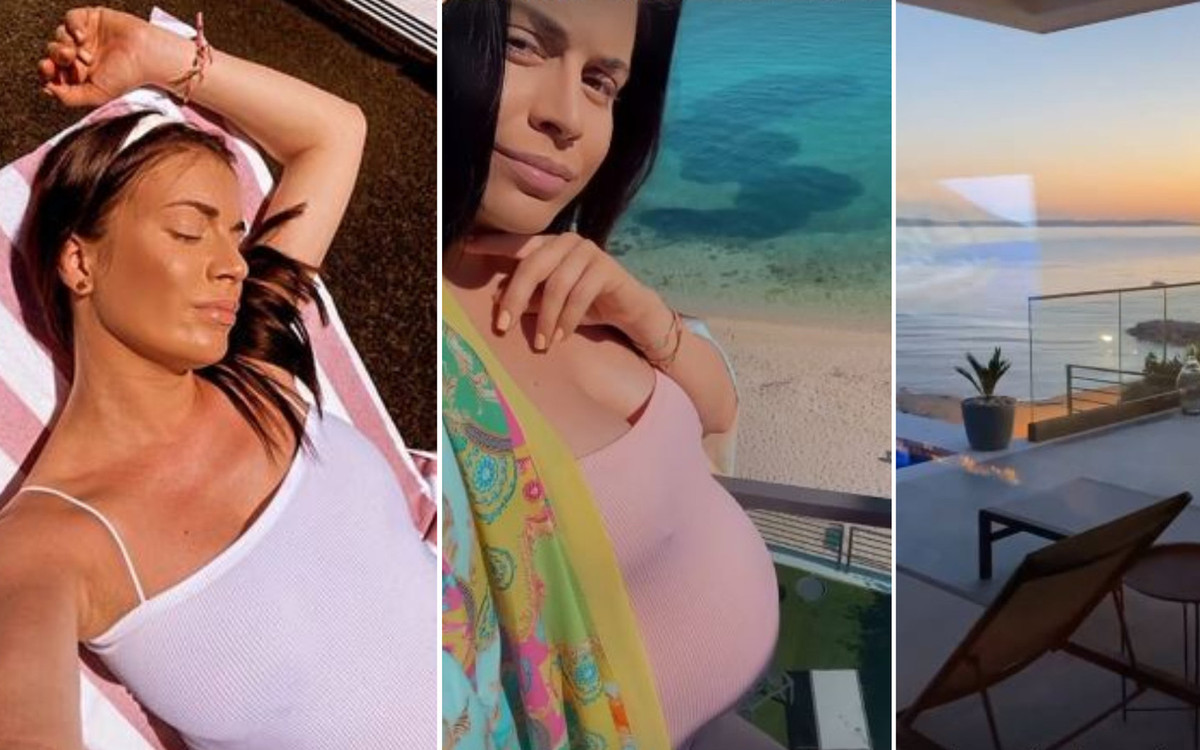 Magda Stępień w 8. miesiącu ciąży na luksusowych wakacjach z Jakubem Rzeźniczakiem