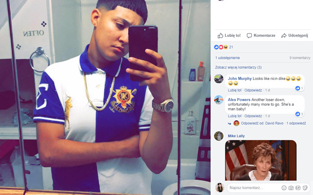 20-letnia KOBIETA zabiła mężczyznę. Pochwaliła się tym na FACEBOOKU!